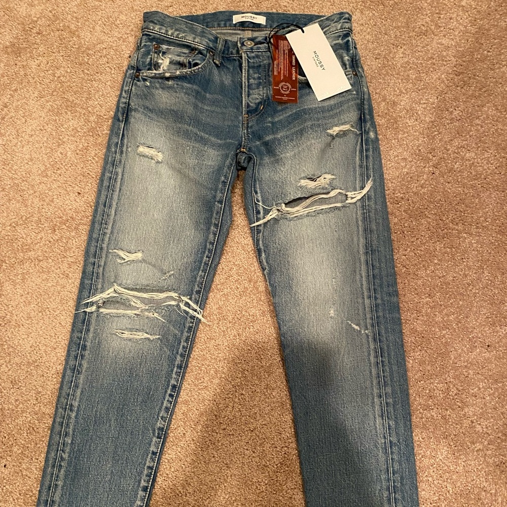 New Moussy MV Bowie Tapered jeans Sz 26